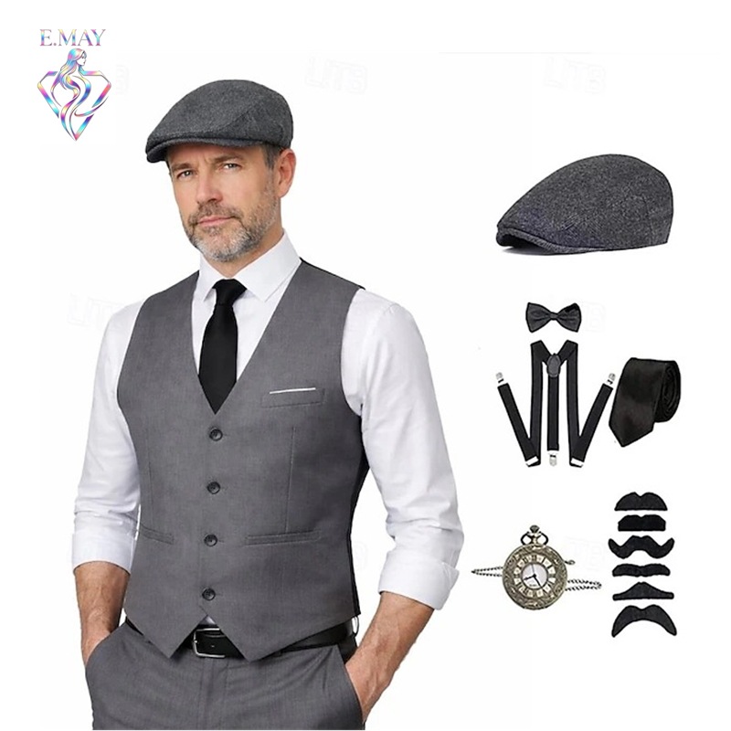 Men'S Accessories Vintage - Męski kostium w rozmiarze plus size