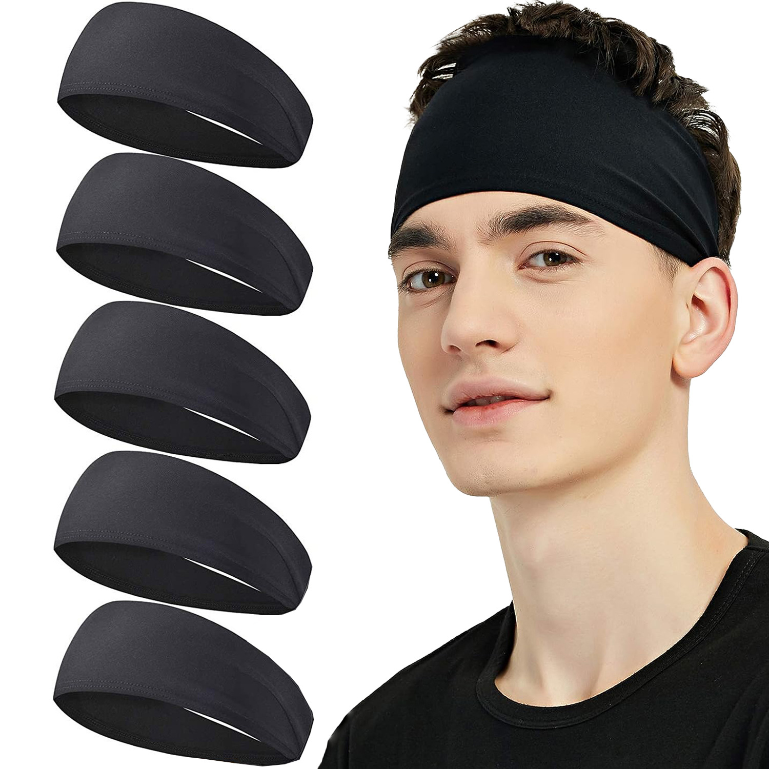 Men'S Yoga Accessories - Opaska dla mężczyzn kobiety elastyczne sportowe