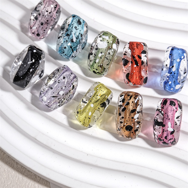 Men Accessories Wholesale - Hurtownia 100 sztuk/partia Koraliki z efektem