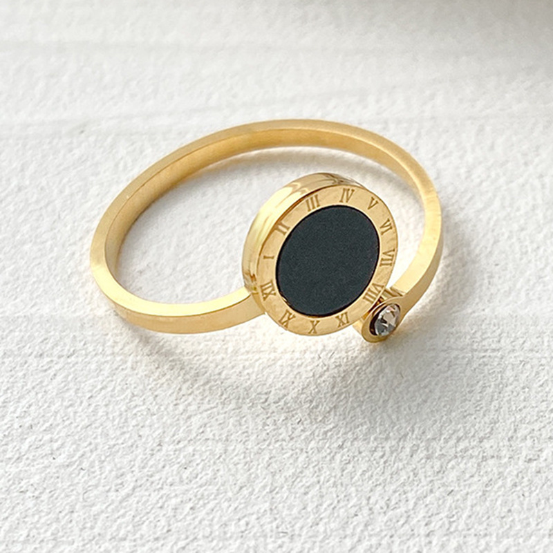 Men'S Accessories Cheap - Regulowany rozmiar Roman Ring Man Pierścionki