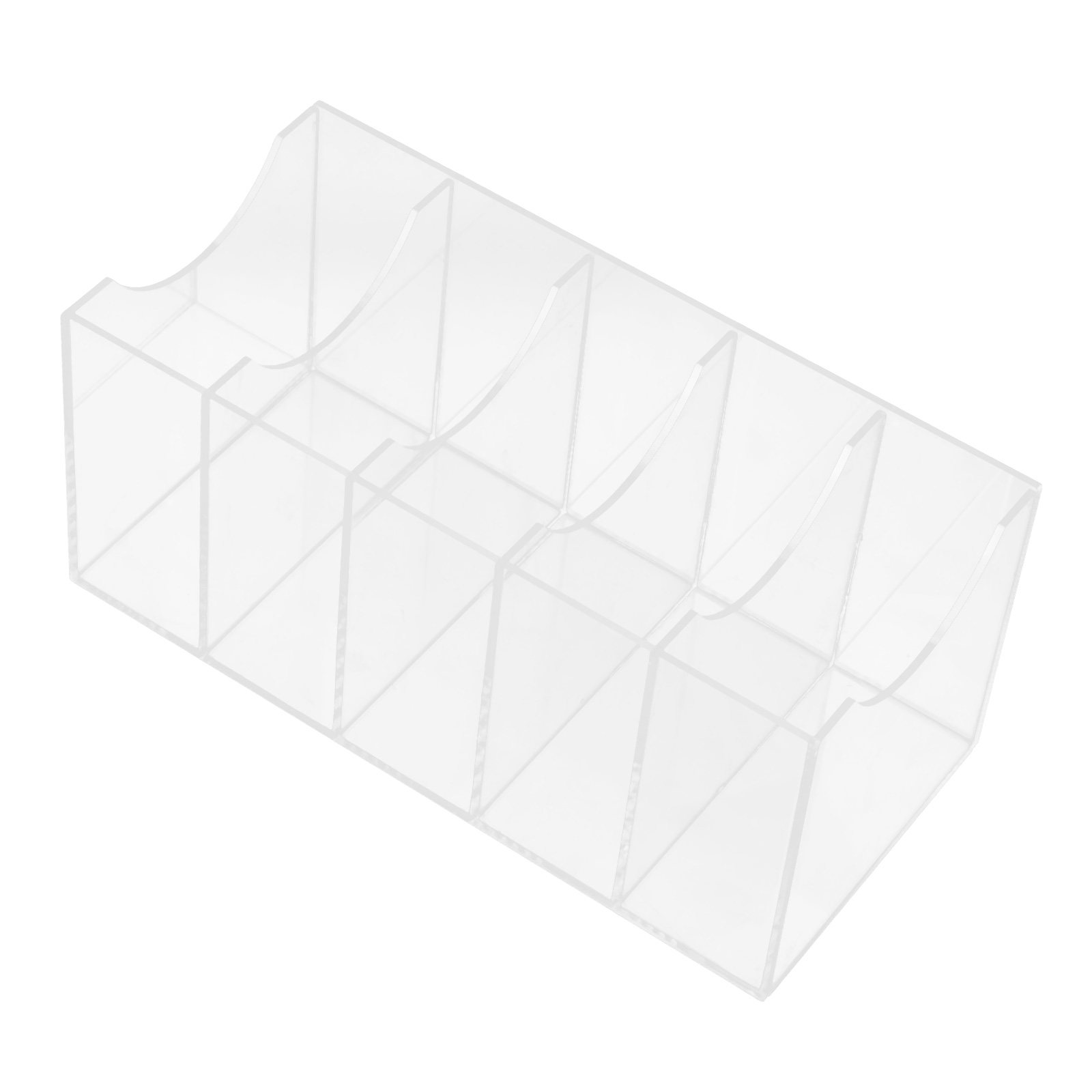 Men Accessories Drawer - 5-przegródkowy przezroczysty akrylowy organizer na paski