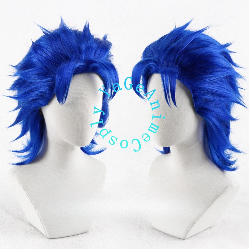 Peruka Cosplay Joestar, puszys – Men'S Accessories Vintage recenzja i cena