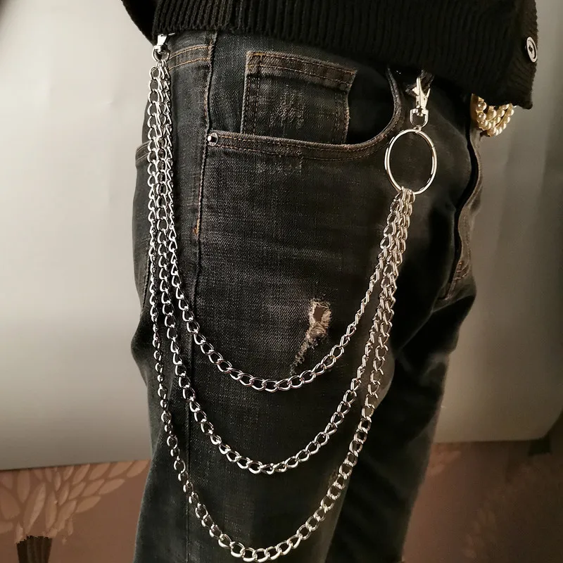 Metalowy pasek z łańcuchem, pu – Men'S Accessories Vintage recenzja i cena