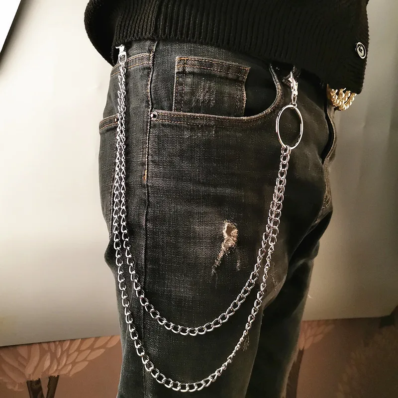 Metalowy pasek z łańcuchem, pu – Men'S Accessories Vintage recenzja i cena