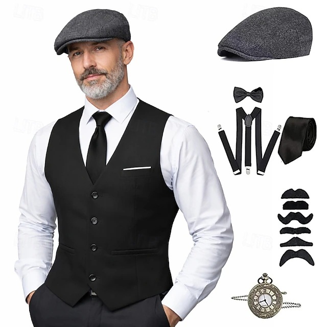 Męski kostium w rozmiarze plus – Men'S Accessories Vintage recenzja i cena