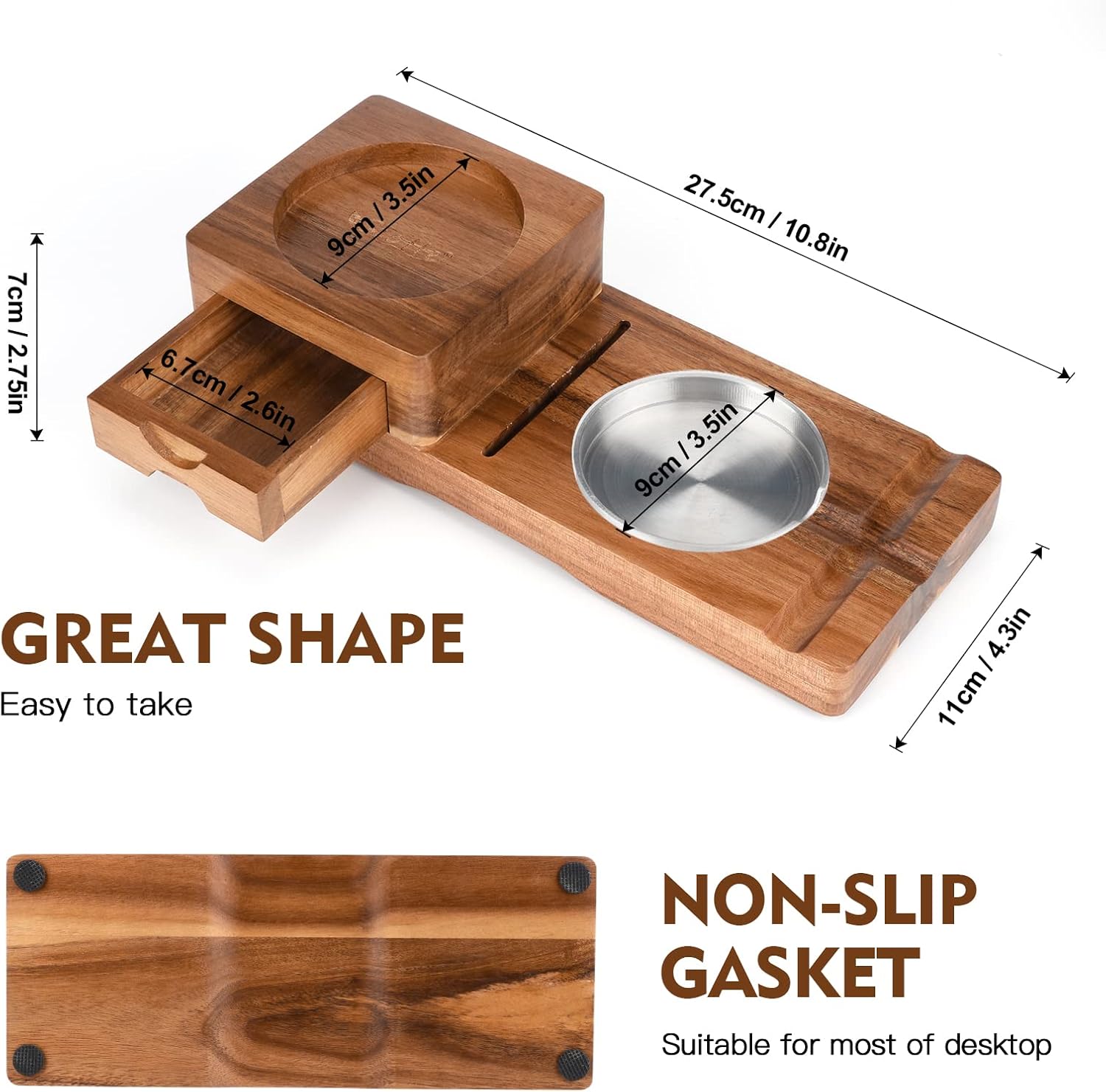 Popielniczka, podkładka pod sz – Men Accessories Drawer recenzja i cena