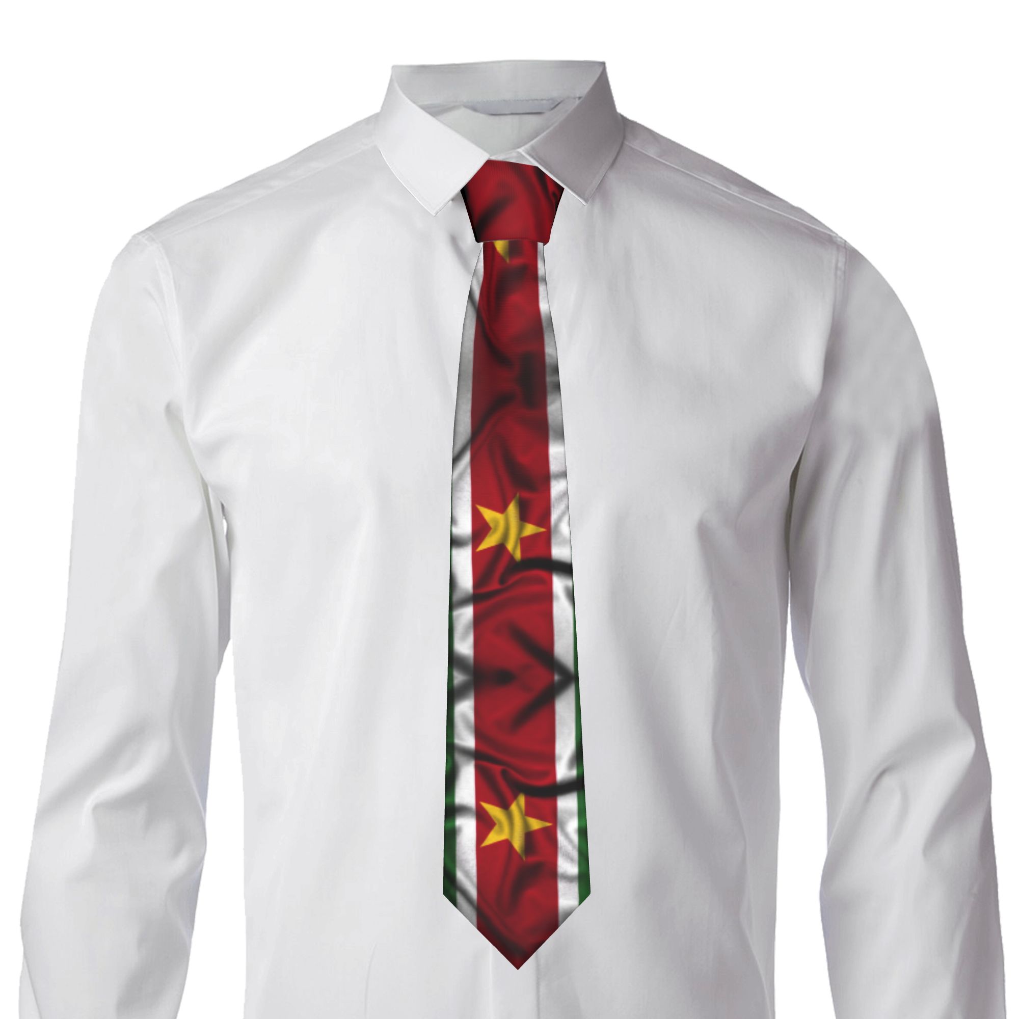 Krawat z flagą Surinamu, bizne – Men'S Accessories Gift Ideas recenzja i cena