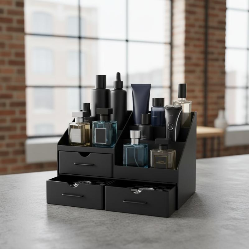Organizer na perfumy męskie 3  – Men Accessories Drawer recenzja i cena